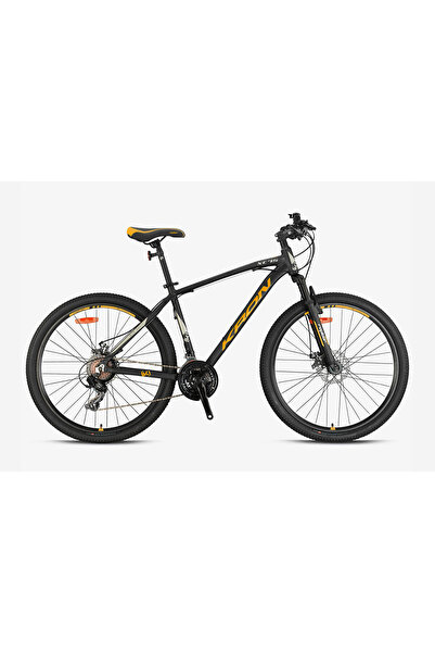 Kron XC 75 26 JANT MTB - 14′ - 21 Vites - V.Brake - Mat Siyah/Bej-Neon Sarı