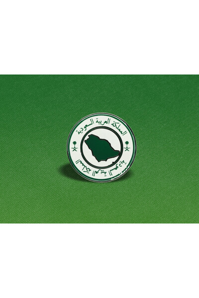 SKYPINZ Brooch - Saudi Seal - Installation Method - Magnet