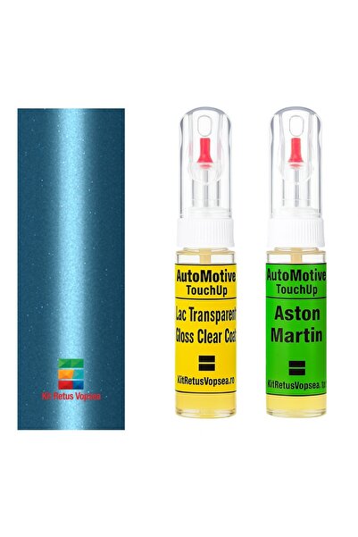 YLKRS AUTOMOTIVE Kit retus vopsea touch-up Aston Martin DB9 AM9592 (Glacial B...