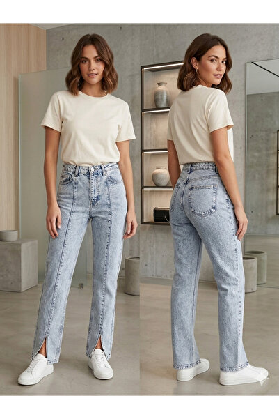 BAHNUR Women's Youthy Ripped Jeans