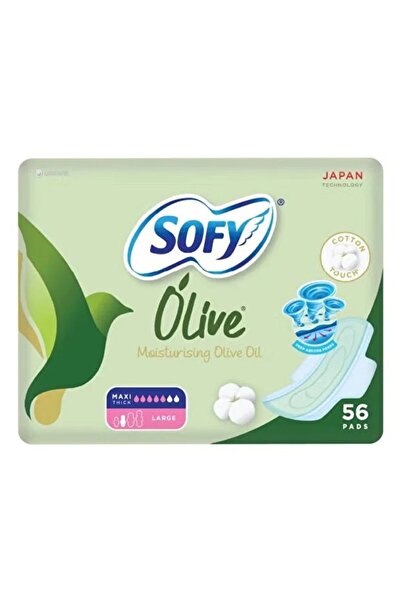 sofy Sofy Feminine Sanitary Pads Olive 56 Pads