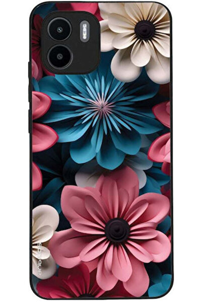 Other Θήκη Sonique Σειρά 3D Λουλούδια Xiaomi Redmi A1 Redmi A2 Ροζ 01