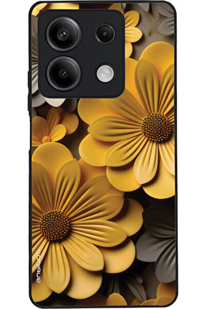 Other Θήκη Sonique Σειράς 3D Λουλουδιών για Xiaomi Redmi Note 13 5G Κίτρινη