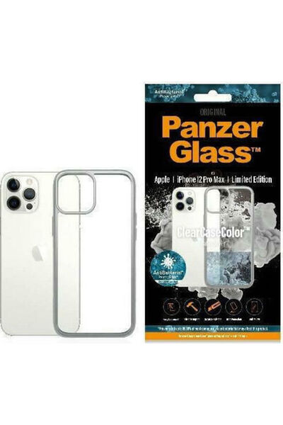 Panzer Glass PanzerGlass ClearCaseColor Πλαστικό Πίσω Κάλυμμα Σατινέ Ασημί (i...