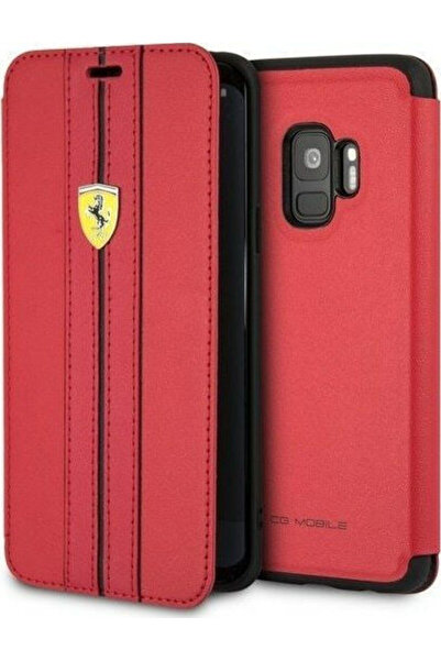 Ferrari Urban Book Δερμάτινη Κόκκινη (Galaxy S9) Κωδικός: FESURFLBKTS9REB