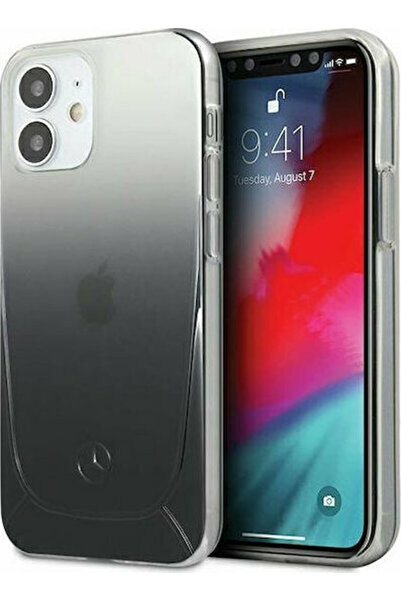 Mercedes Benz Mercedes-Benz Πίσω Κάλυμμα Πλαστικό Μαύρο (iPhone 12 mini) Κωδι...