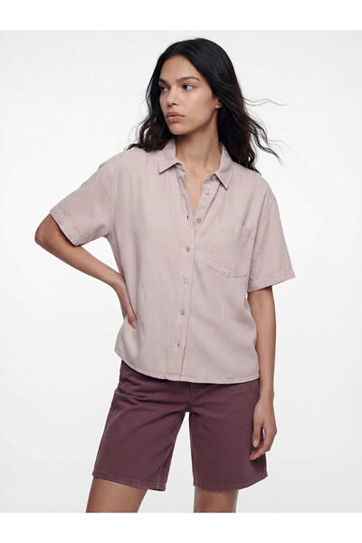 LC Waikiki Esvab • Modern & Distinctive Women's Jean Shirt with Pockets and L...