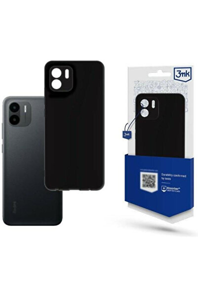 3MK Μαύρη ματ οπίσθια θήκη σιλικόνης (Redmi A1 / A2) Κωδικός: A1/Xiaomi