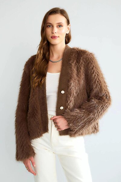 Robin D99761 Women's Fur Coat