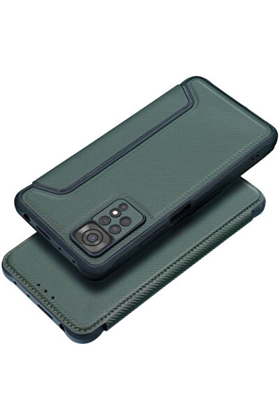 OEM Razor Book Synthetic Leather / Silicone Green (Redmi 14C / Poco C75)