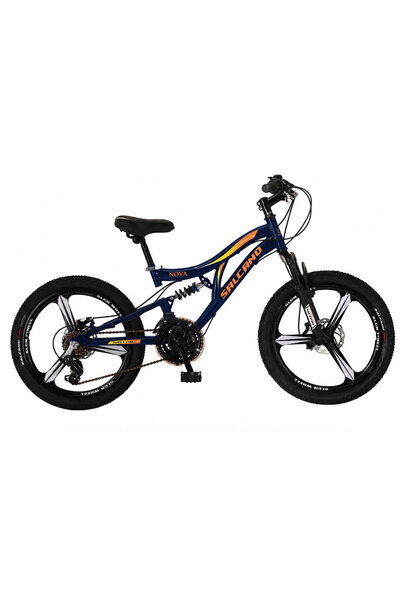 Salcano NOVA MD MONOBLOK WHEEL 20 JANT BİSİKLET / LACİVERT - TURUNCU - SARI