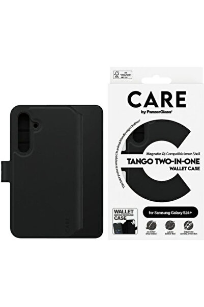 Panzer Glass PanzerGlass Θήκη Πορτοφόλι Δερμάτινη Μαύρη (Galaxy S24+) 1164 Κω...