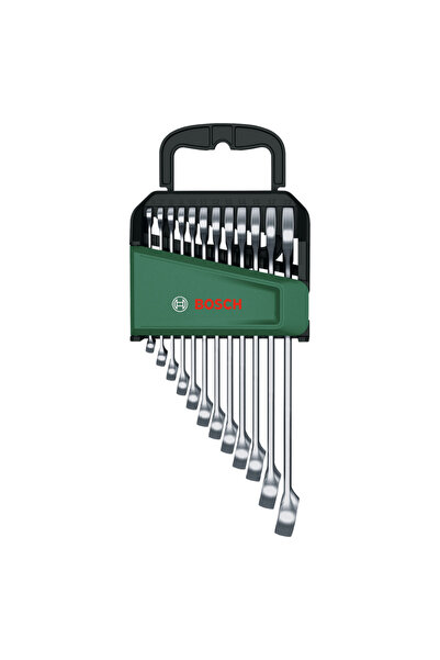 Bosch Açık Uçlu Kombine Anahtar Seti 12 Parça - 1600A02Z9D