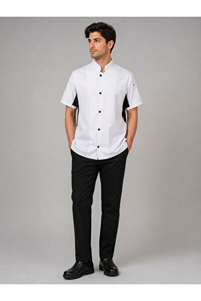 NETTOİŞ Unisex Chef Cook Kitchen Jacket Lycra