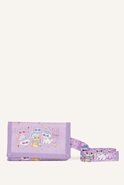 DeFacto Faux Leather Wallet for Girls I3253A8Ns