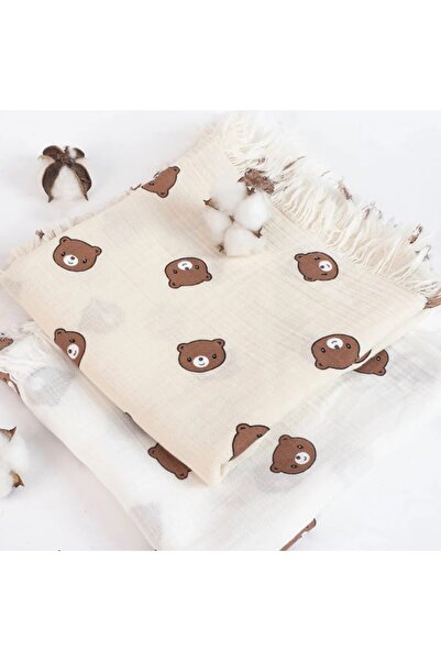 milay's life home collections Baby Unisex 105*120 cm 2-Layer Muslin Blanket