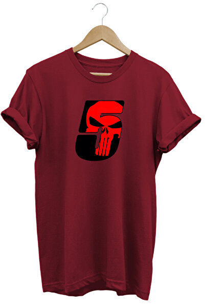 WİDİ Tricou unisex cu imprimeu Craniu, mărimea 5 – Design streetwear cu temat...