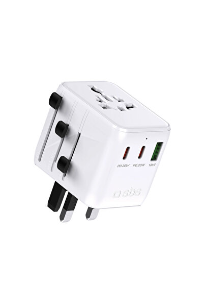 SBS Adaptor 2XUSB-C 1XUSB-A Pentru Smartphone-uri și Dispozitive