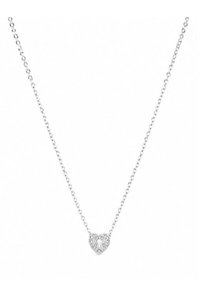 Delagos Colier din argint 925 cu zirconiu, placat cu rodiu