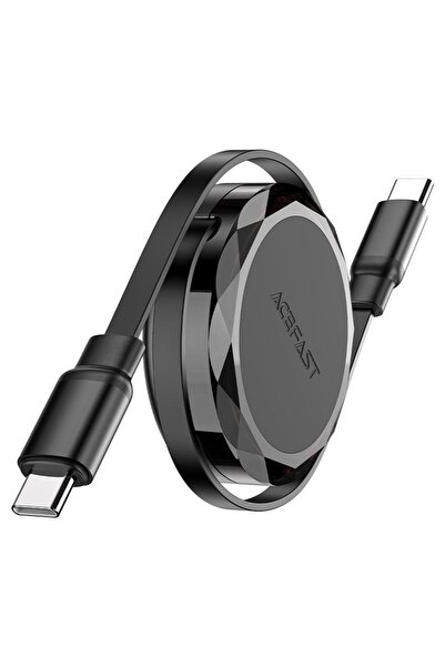 Acefast Type-C to Type-C Charging Cable (ACEFAST C13-03) Retractable Fast Cha...