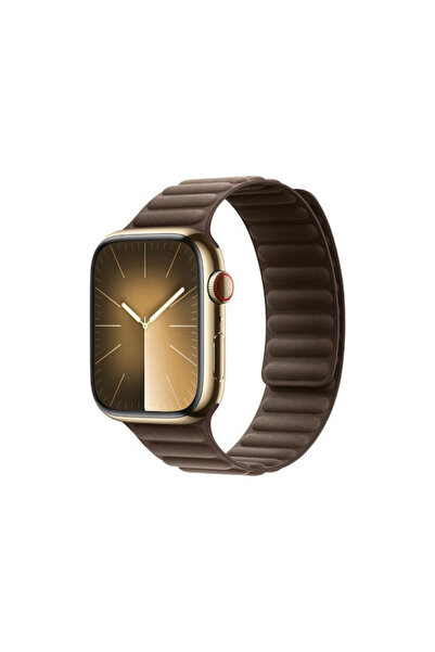 Devia Δερμάτινο Καφέ Λουράκι Apple Watch 44/45/46mm/Ultra 49mm