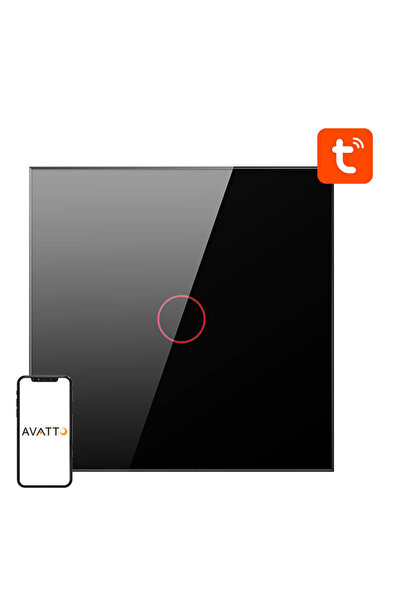 Avatto Comutator tactil Zigbee Zts02-Eu-B1 pentru control la distanță Tuya