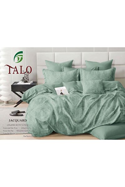 OEM 100% Cotton Jacquard Duvet Cover Set with Stretchy - 6 pieces | 18177-TL