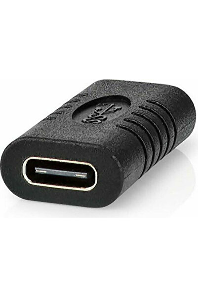 Nedis Μετατροπέας USB-C θηλυκό σε USB-C θηλυκό 1 τεμάχιο CCGP64900BK