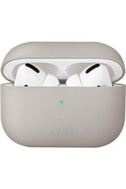 uniq Θήκη Σιλικόνης Lino σε μπεζ χρώμα για Apple AirPods Pro