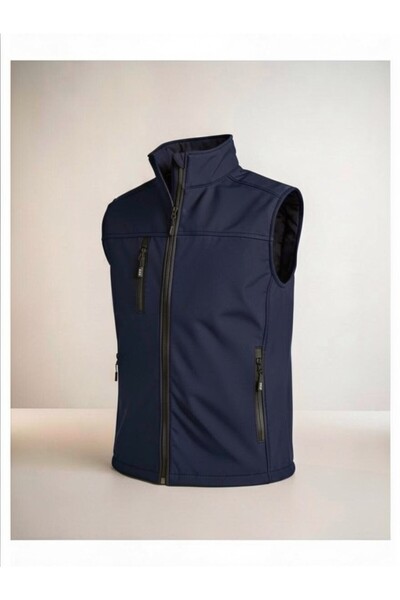 KDM KAFKAS TACTİCAL Erkek Yelek Softshell Su Geçirmez Tam Fermuarlı Cepli Nor...