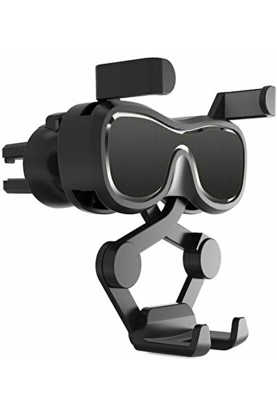 Hurtel YC06 Βάση Κινητού Αυτοκινήτου 4 " - 6.2 " με Ρυθμιζόμενα Άγκιστρα Μαύρο