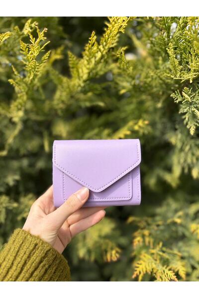 şeffafavm Purple Envelope Wallet