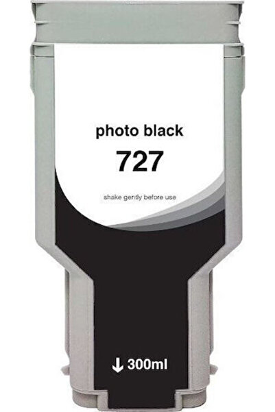 OEM Συμβατό μελάνι για εκτυπωτές inkjet HP F9J79A, 727, 300ml, Μαύρο, 1 τεμάχιο