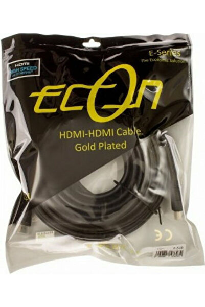 ECON Καλώδιο HDMI 1.4 Υψηλής Ταχύτητας 1080p 120Hz HDMI Αρσενικό - HDMI Αρσεν...