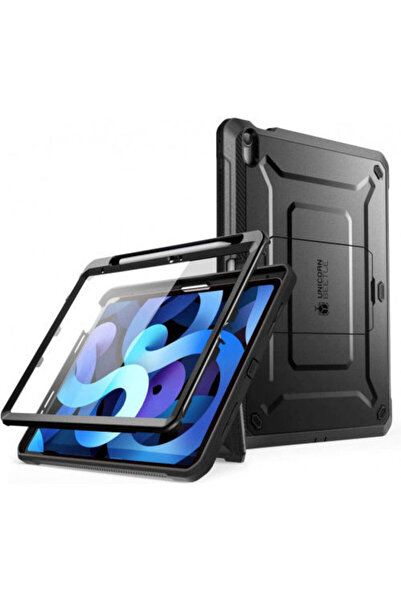 Supcase Unicorn Beetle Pro Ανθεκτική Μαύρη Θήκη Πλάτης για iPad 2022 10.9''