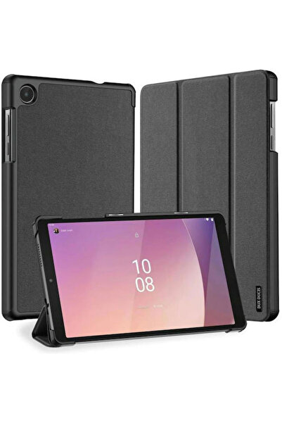 Dux Ducis Domo Flip Cover Ανθεκτικό Μαύρο (Lenovo Tab M8 8.0 (4ης Γενιάς))