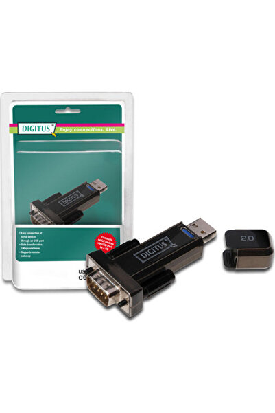 Digitus DA-70156 Μετατροπέας USB-A αρσενικό σε Σειριακό αρσενικό 1 τεμάχιο