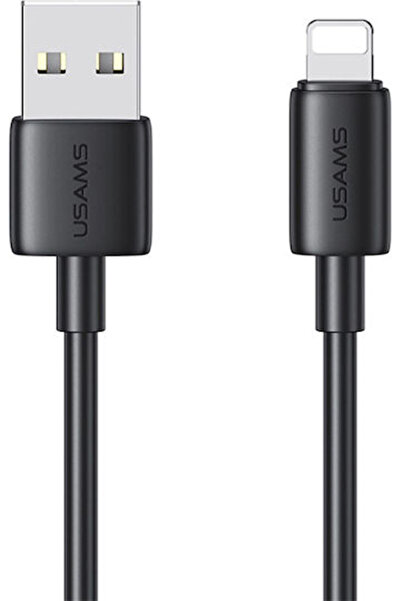 Usams Us-sj709 Καλώδιο USB-A σε Lightning 12W Μαύρο 1μ (SJ709USB01)