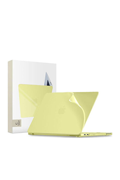 Tech-Protect Θήκη για Macbook σε κίτρινο χρώμα
