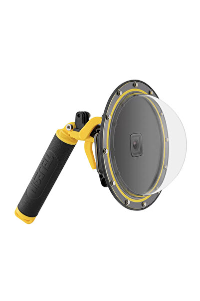 TELESIN Carcasă tip dom pentru Gopro Hero 9 10 11 12 pentru filmare subacvatică