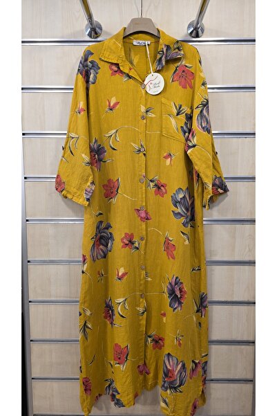 Park Moda Italian Long K Linen Dress