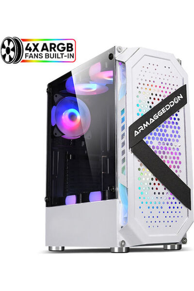 Armageddon Αρμαγκεντόν Τρίτρον Προ 200 Gaming Midi Tower Θήκη Υπολογιστή με Π...