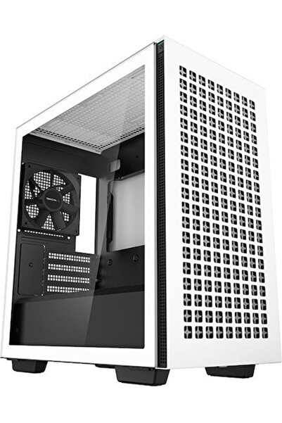 Deep Cool Deepcool CH370 Gaming Midi Tower Θήκη Υπολογιστή με Λευκό Πλαϊνό Πα...