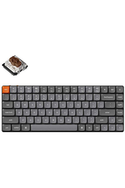 Keychron K3M-H3 Max QMK/VIA K3M-H3 Ασύρματο Μηχανικό Πληκτρολόγιο Gaming 75% ...