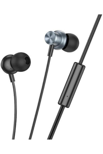 hoco. Hoco Ενδοωτικά Handsfree με βύσμα 3.5mm Γκρι