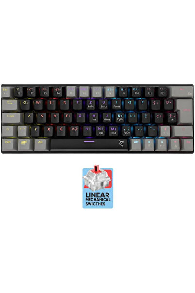white shark WAKIZASHI-2 Μηχανικό πληκτρολόγιο gaming με προσαρμοσμένους κόκκι...