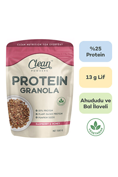 Clean Powders Meyveli & Ballı Protein Granola 300 Gr - AHUDUDU-BAL