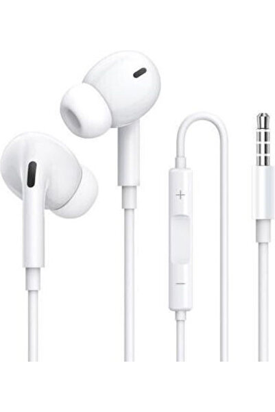 ATC Hfr3 Ενδοωτικά ακουστικά handsfree με βύσμα 3.5mm, λευκά