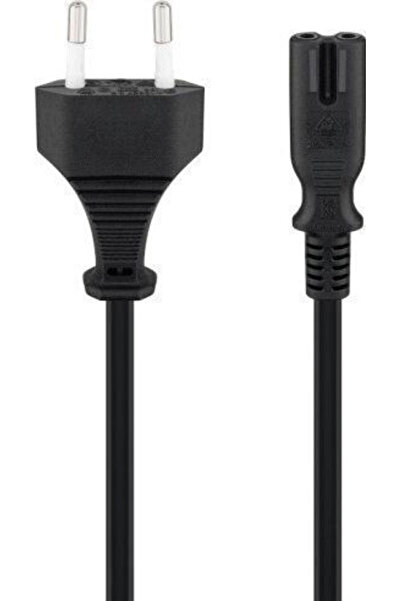 goobay Καλώδιο Euro / IEC C7 - Euro / IEC C7 1,3μ Μαύρο (59567)