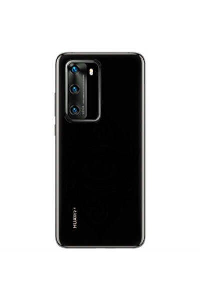Other Huawei P40 Eye patterned drawing Transparent Silicone TPU Θήκη